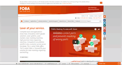 Desktop Screenshot of fobalaser.com