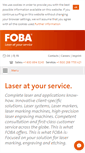 Mobile Screenshot of fobalaser.com